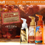 bath and body screen shot landing page
