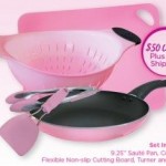 pink cookware set