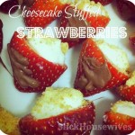cheesecake stuffed strawberries