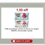 m and ms target coupon