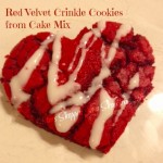 red velvet crinkle cookies