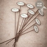 herb lawn stakes