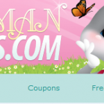 woman freebies egg hunt