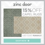 zinc door rugs
