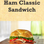 honeybaked ham sandwich