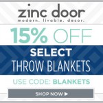 zinc door 15 off blankets