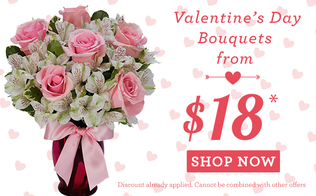 valentines day bouquets florist dot com