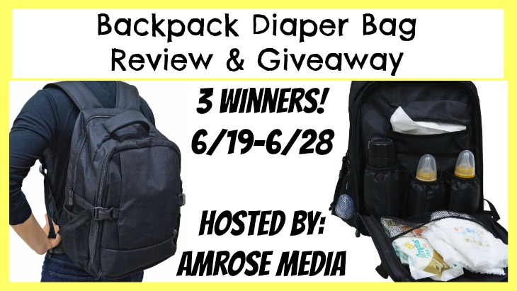 backpack diaper bag giveaway button